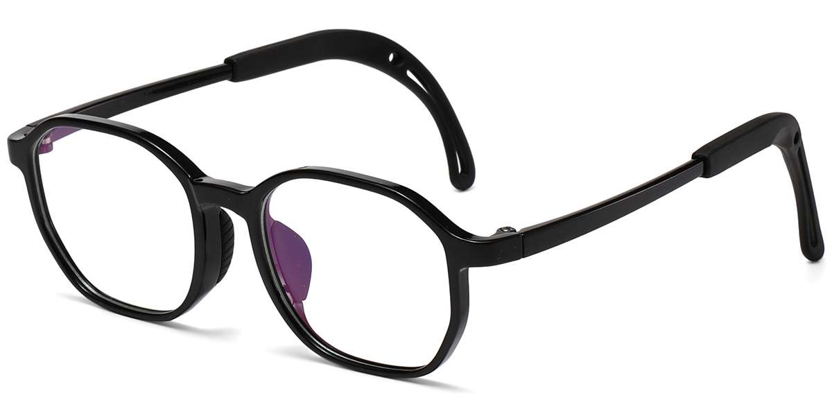 Moneti Eyewear Timeless Elegance Oval Eyeglasses - side view